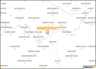 map of Sahasondry