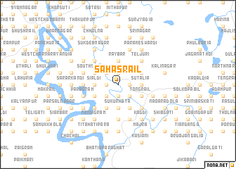 map of Sahasrail