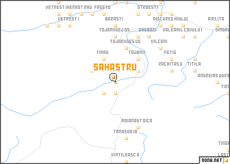 map of Sahastru