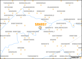 map of Sahasy
