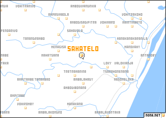 map of Sahatelo