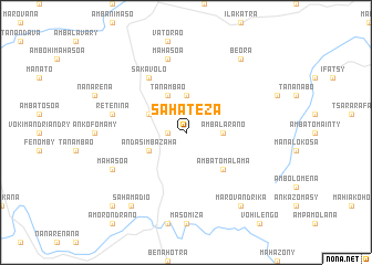 map of Sahateza