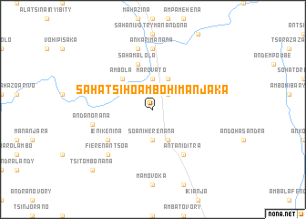 map of Sahatsiho-Ambohimanjaka