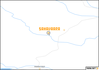 map of Sahavaara