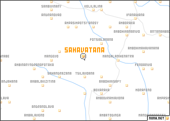 map of Sahavatana