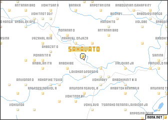 map of Sahavato