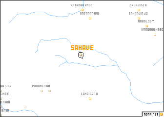 map of Sahave