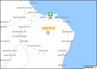 map of Sahave