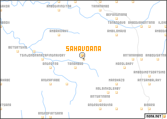 map of Sahavoana