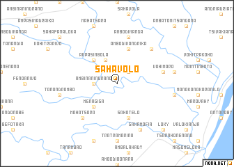 map of Sahavolo