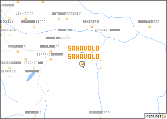 map of Sahavolo