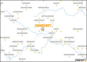 map of Sahavory