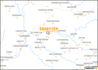 map of Sahayyem