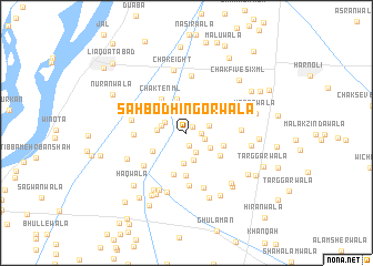 map of Sāhbo Dhingorwāla