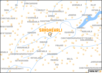 map of Sahdhewāli