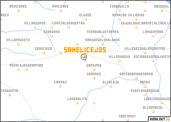 map of Sahelicejos