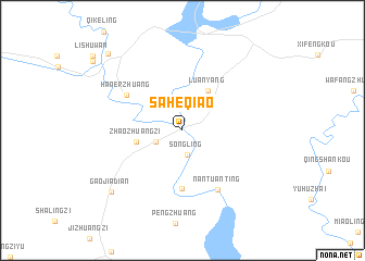 map of Saheqiao