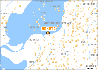 map of Saheto