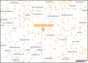 map of Sāhib Rehān