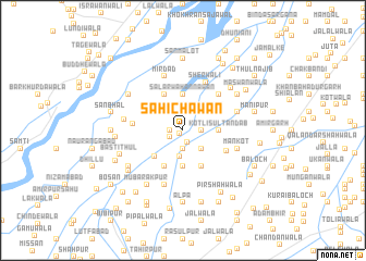 map of Sāhi Chāwān
