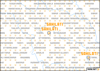 map of Sahilāti