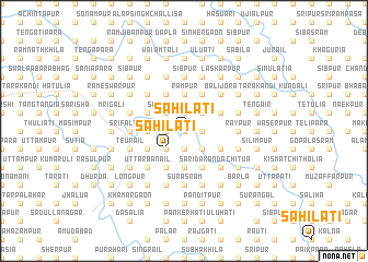 map of Sahilāti