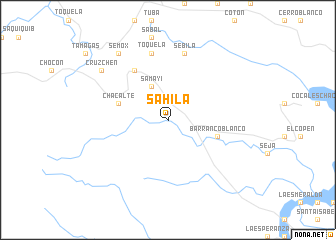 map of Sahilá