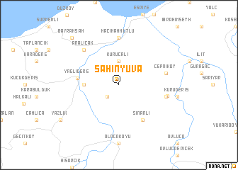 map of Şahinyuva