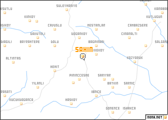 map of Şahin