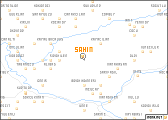 map of Şahin