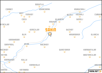map of Şahin