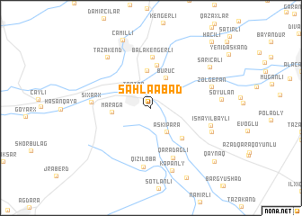 map of Sǝhlaabad