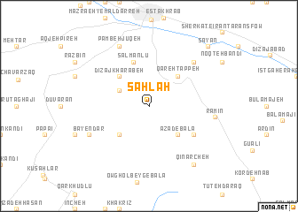 map of Sahlah