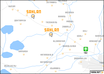 map of Sahlān