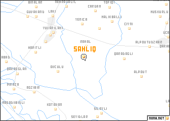 map of Şahlıq