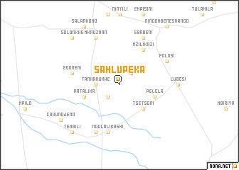 map of Sahlupeka