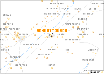 map of Sahm at Tawbah