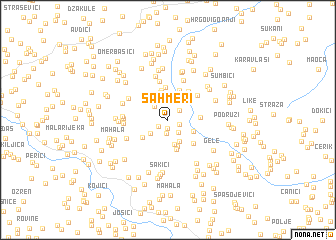map of Šahmeri