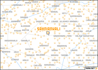 map of Sahniānwāli