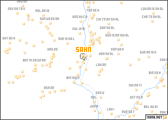 map of Sahn