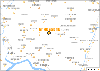 map of Sahoe-dong