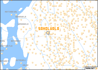 map of Saholwāla