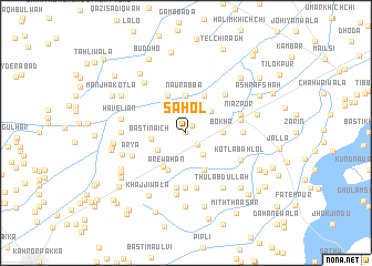 map of Sahol