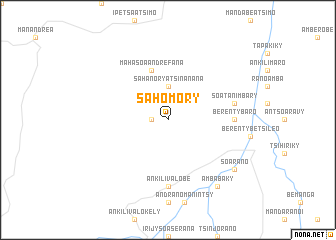 map of Sahomory