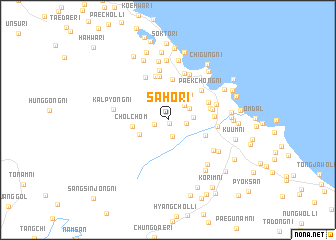 map of Saho-ri