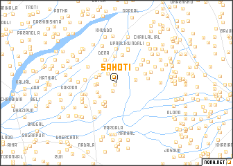 map of Sahoti