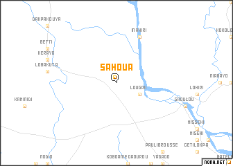 map of Sahoua