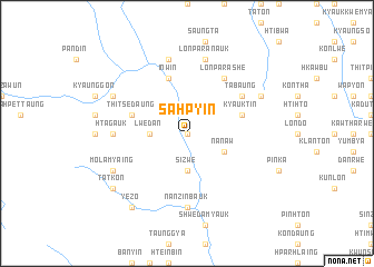 map of Sahpyin