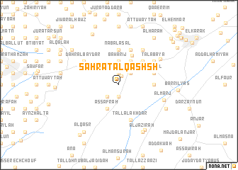 map of Şaḩrat al Qashsh