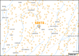 map of Sahta